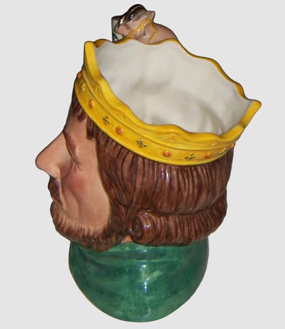 "King John" Royal Doulton Character Toby Jug D7125 - Large (7.25")