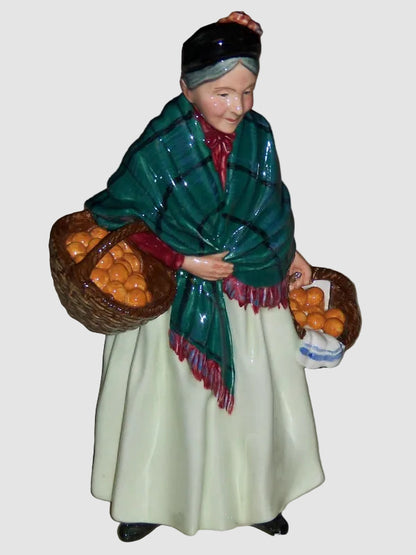 "The Orange Lady" Royal Doulton Figurine HN 1953 - Street Vendor Series (8.5")