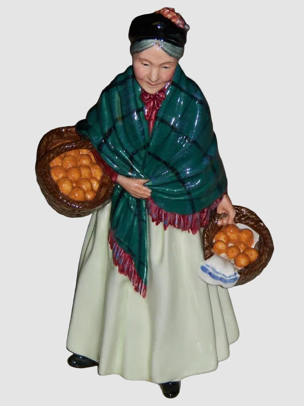 "The Orange Lady" Royal Doulton Figurine HN 1953 - Street Vendor Series (8.5")