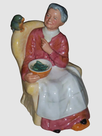 "Pretty Polly" Royal Doulton Figurine HN 2768 - Golden Years (6.25")