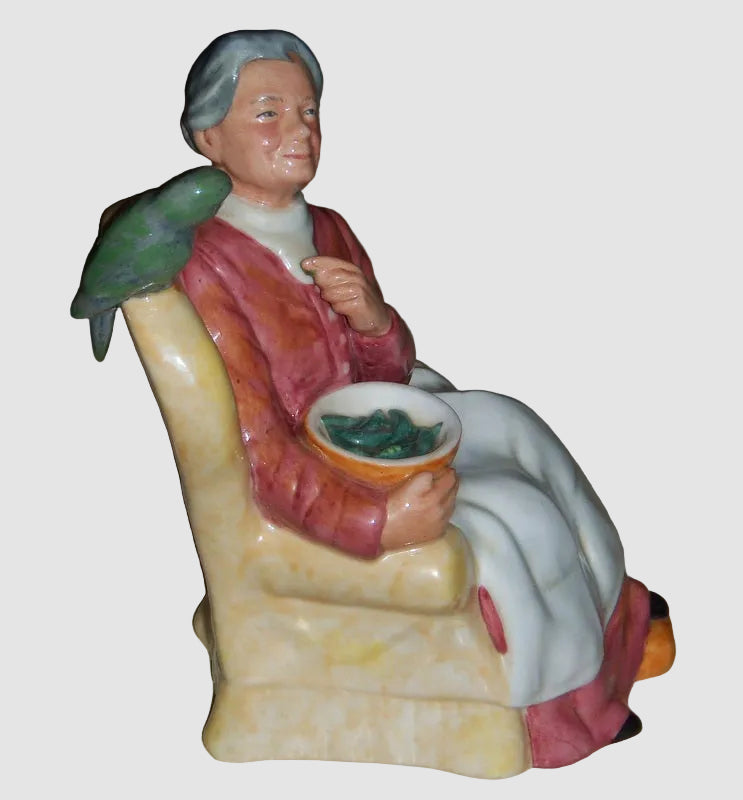 "Pretty Polly" Royal Doulton Figurine HN 2768 - Golden Years (6.25")