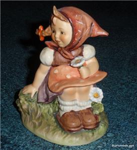 "In The Meadow" Goebel Hummel Figurine #459 - Adorable Springtime Gift!