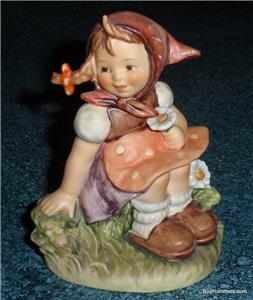 "In The Meadow" Goebel Hummel Figurine #459 - Adorable Springtime Gift!