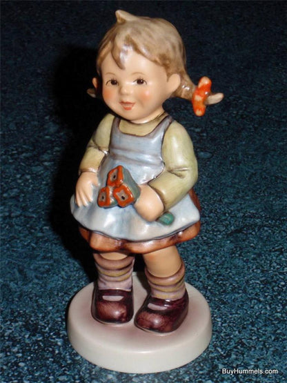 "Flower Girl" Goebel Hummel #548 TMK7 - Little Girl With Bouquet Of Flowers!