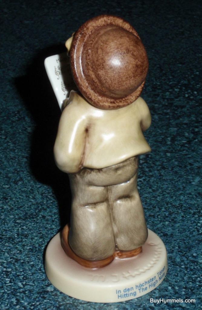 "Hitting The High Note" Goebel Hummel Figurine #846 - Little Boy Singing CUTE