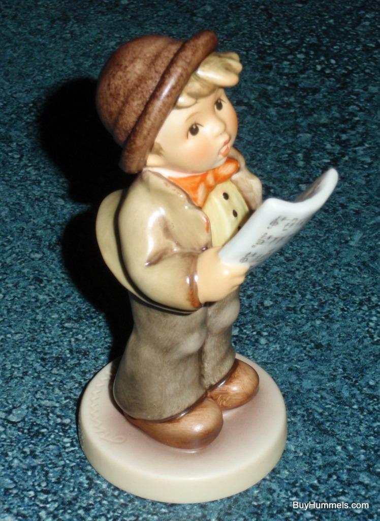 "Hitting The High Note" Goebel Hummel Figurine #846 - Little Boy Singing CUTE