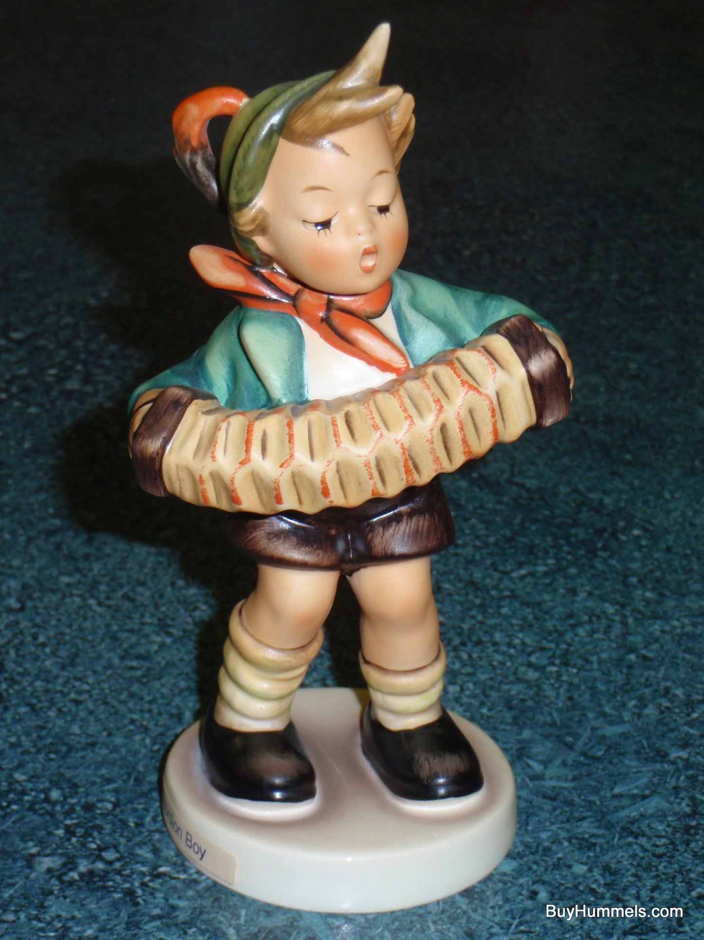 "Accordion Boy" Goebel Hummel Figurine #185 - Adorable Collectible Gift!