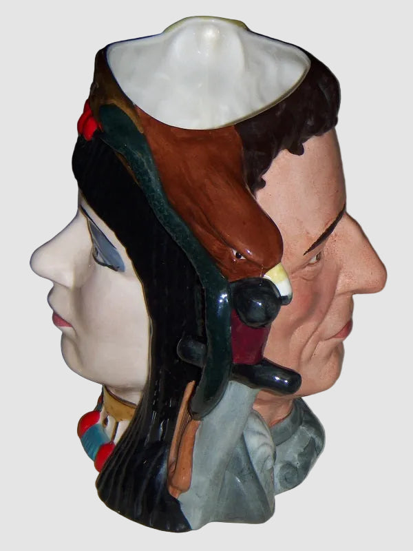 Royal Doulton Antony & Cleopatra Character Jug D6728 Star Crossed Lovers Limited Edition