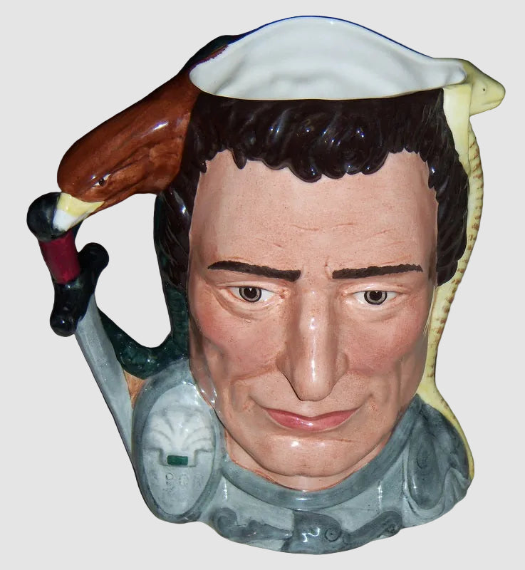 "Antony & Cleopatra" Royal Doulton Large Character Jug D6728