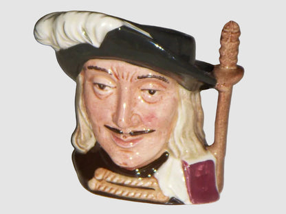 "Aramis" The Three Musketeers Royal Doulton Character Jug D6508 - Mini (2.75")