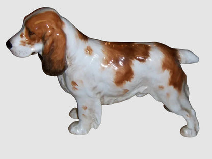 "Cocker Spaniel" Large Royal Doulton Dog Figurine HN 1002 (6.5" x 9")
