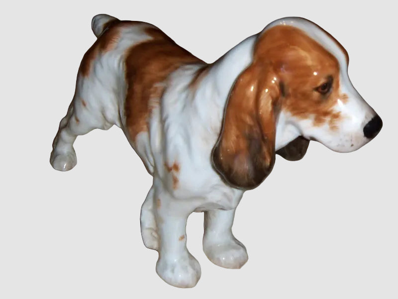 "Cocker Spaniel" Large Royal Doulton Dog Figurine HN 1002 (6.5" x 9")