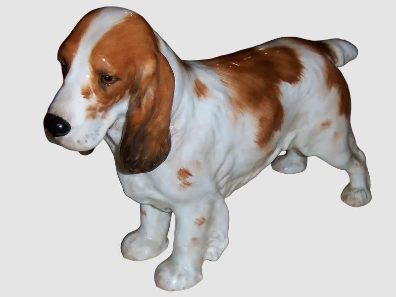 "Cocker Spaniel" Large Royal Doulton Dog Figurine HN 1002 (6.5" x 9")