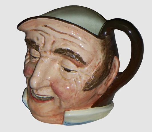 Royal Doulton Farmer John Character Jug D5788 Large Charles Noke Farm Country Toby Jug Vintage England Porcelain Bone China