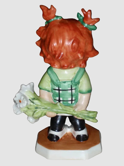 "Dropping In" Goebel Charlot Byj Figurine #45 - Dated 1963 (4.25")
