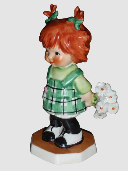 "Dropping In" Goebel Charlot Byj Figurine #45 - Dated 1963 (4.25")