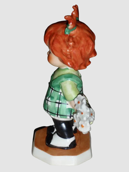 "Dropping In" Goebel Charlot Byj Figurine #45 - Dated 1963 (4.25")