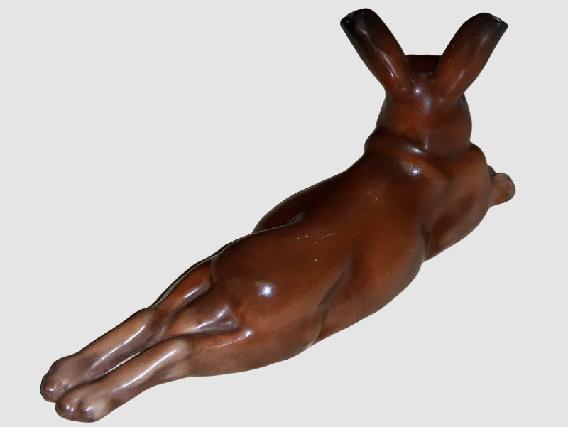 "Hare Lying" Royal Doulton Figurine HN 2593 - Large (7.25")