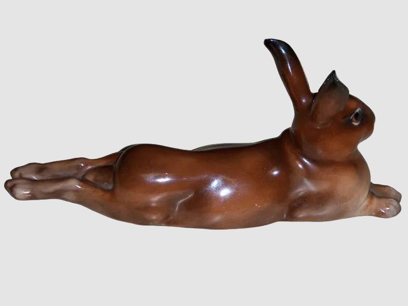 "Hare Lying" Royal Doulton Figurine HN 2593 - Large (7.25")