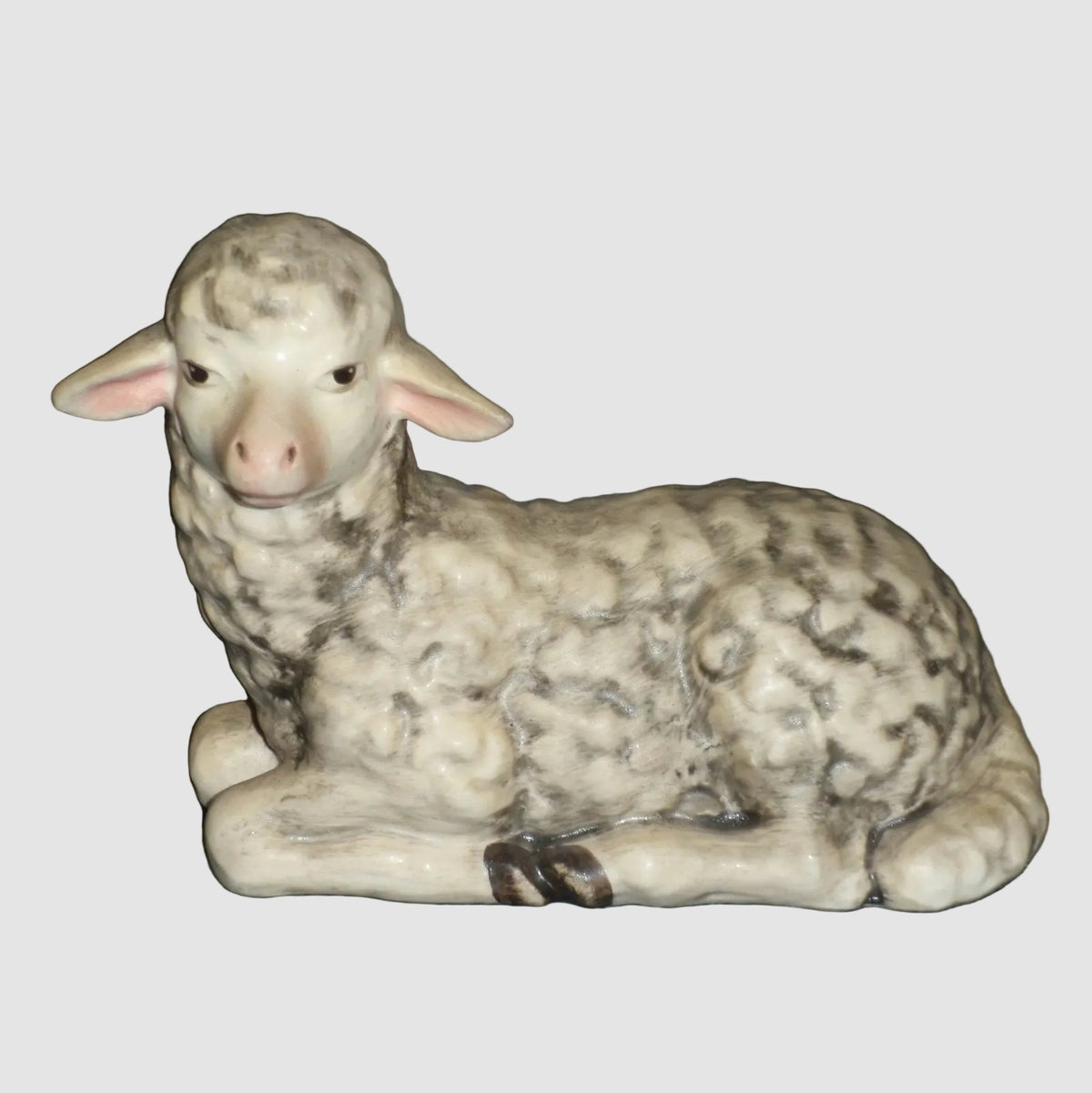 Goebel Hummel Jumbo Nativity Sheep Laying Figurine 260 R Gerhard Skrobek Manger Scene Animal Large Vintage Germany Porcelain
