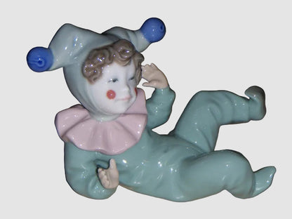 "Jangles" Nao by Lladro Clown Figurine #1066 - Retired (6")
