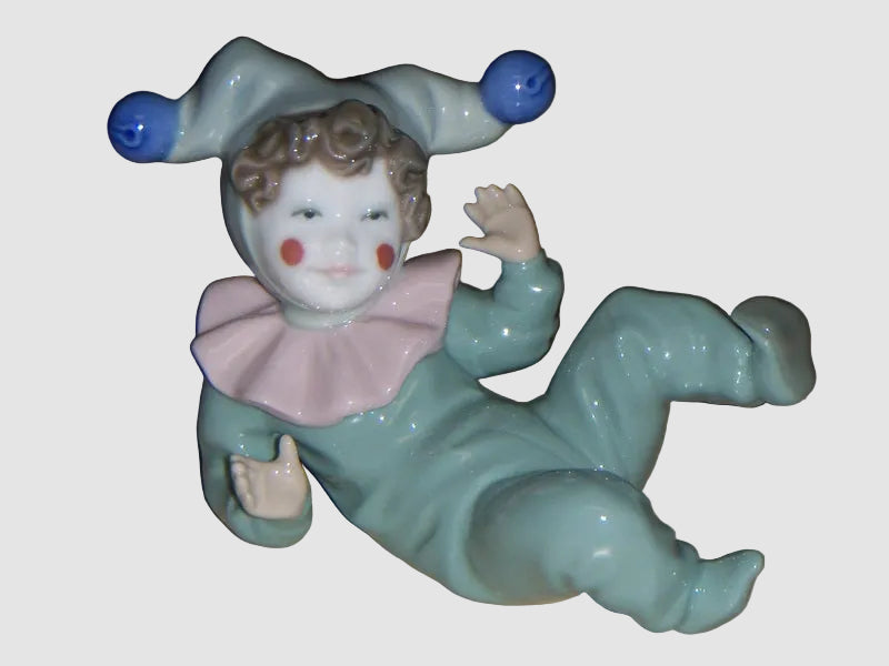 Nao Lladro Jangles Clown Figurine 1066 Daisa Retired Glossy Vintage Spain