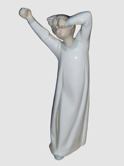 "Boy Awakening" Lladro Figurine #4870 (8.25" Glossy Finish)