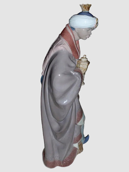 "King Baltasar" Lladro Nacimiento Nativity Figurine #1425 (15")
