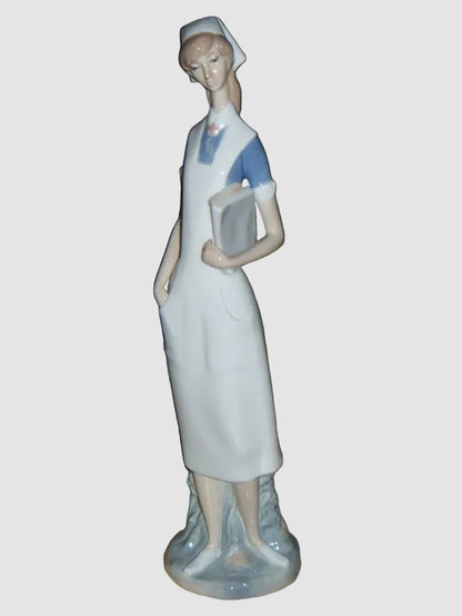 "Nurse" Lladro Figurine #4603 - Medical Professional Student (14")
