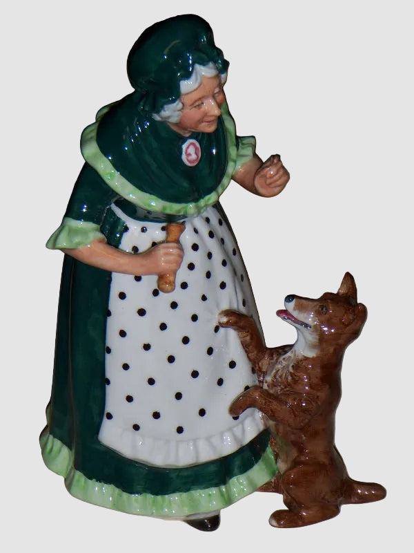 "Old Mother Hubbard" Royal Doulton Figurine HN2314 - Retired (7.5")