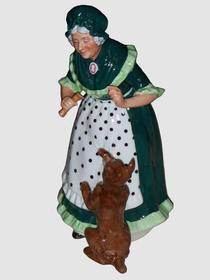 "Old Mother Hubbard" Royal Doulton Figurine HN2314 - Retired (7.5")