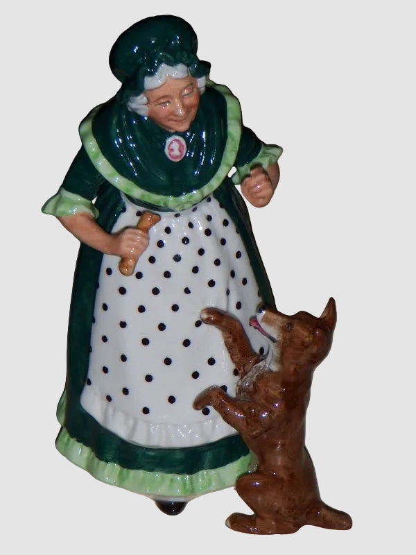 "Old Mother Hubbard" Royal Doulton Figurine HN2314 - Retired (7.5")