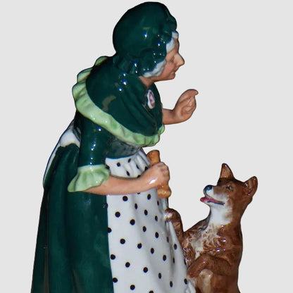"Old Mother Hubbard" Royal Doulton Figurine HN2314 - Retired (7.5")