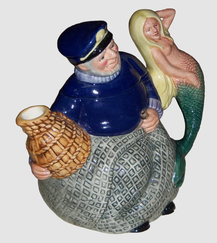 "Old Salt" Royal Doulton Teapot D6818 - International Collector's Club (6.25")