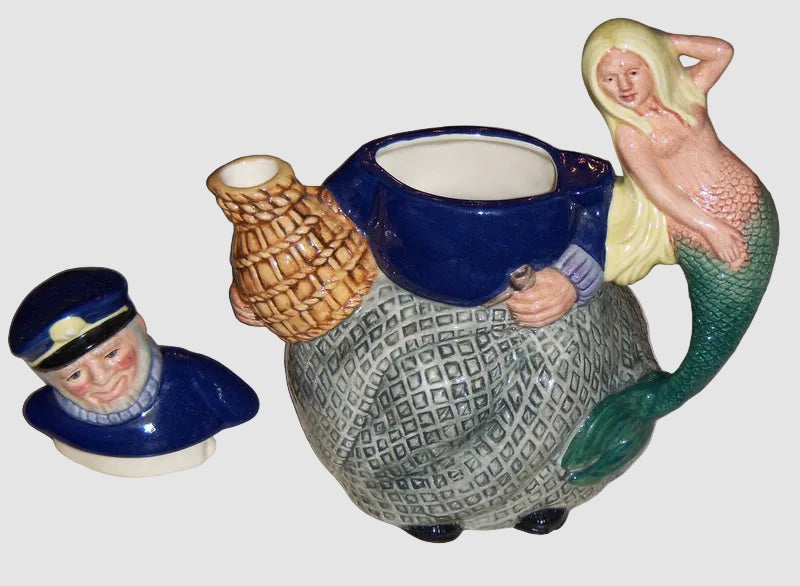 "Old Salt" Royal Doulton Teapot D6818 - International Collector's Club (6.25")