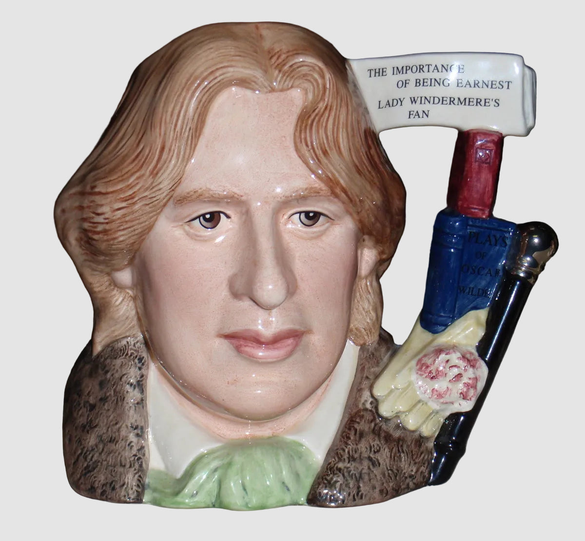 "Oscar Wilde" Royal Doulton Character Jug D7146 - Year 2000 (7")