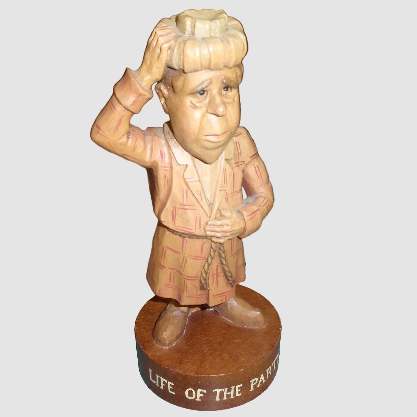 "Life of the Party" ANRI Woodcarving Figurine #52222/4 - Caricature