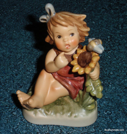 "Sunflower Friends" Goebel Hummel Figurine #2104 - 5-Year Club Exclusive (TMK 8)