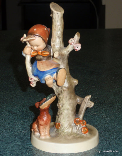 "Out Of Danger" Goebel Hummel Figurine #56/B TMK2 FULL BEE - 1950s Antique Gift!