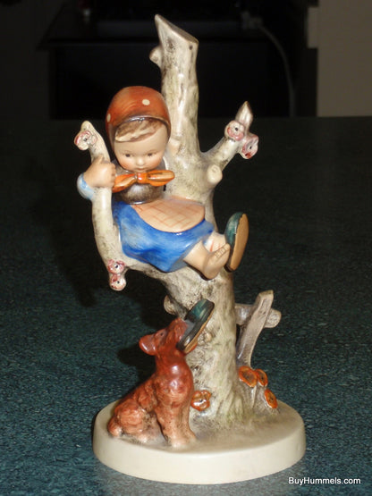 "Out Of Danger" Goebel Hummel Figurine #56/B TMK2 FULL BEE - 1950s Antique Gift!