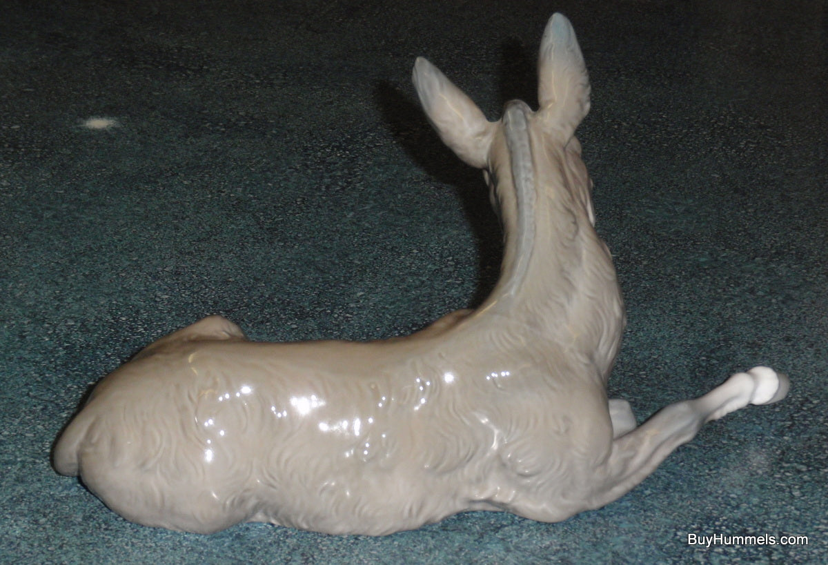 "Donkey" Lladro Christmas Nativity Figurine #1389 - Large (10.75")
