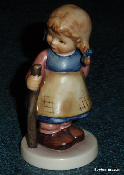 "Pixie" Goebel Hummel Figurine #768 - Little Girl With Walking Stick