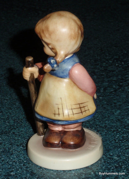 "Pixie" Goebel Hummel Figurine #768 - Little Girl With Walking Stick