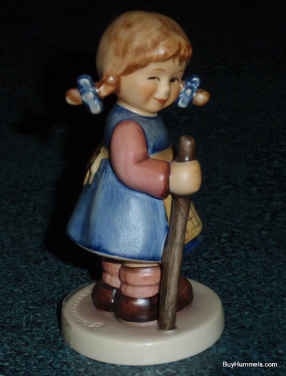 "Pixie" Goebel Hummel Figurine #768 - Little Girl With Walking Stick