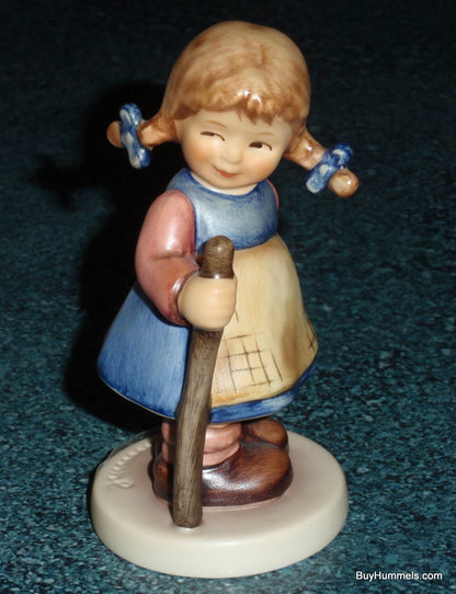 "Pixie" Goebel Hummel Figurine #768 - Little Girl With Walking Stick