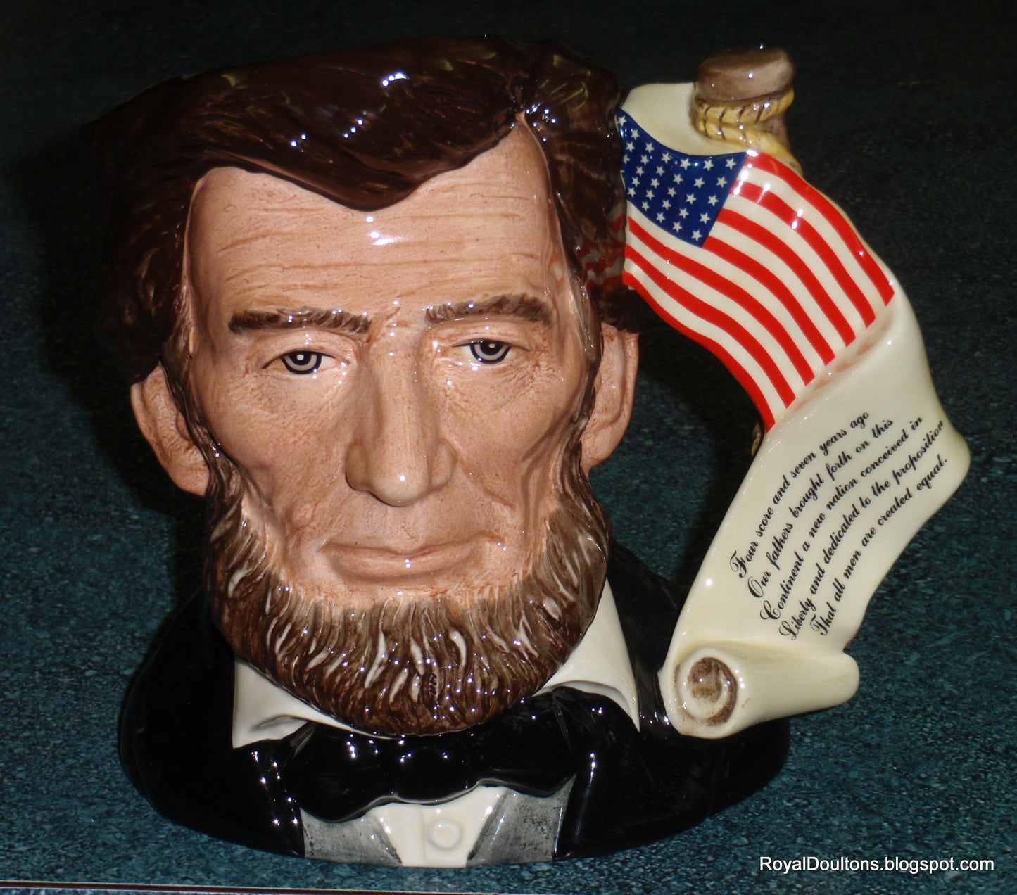 President Abraham Lincoln Royal Doulton Character Toby Jug D6936 LIMITED EDITION!