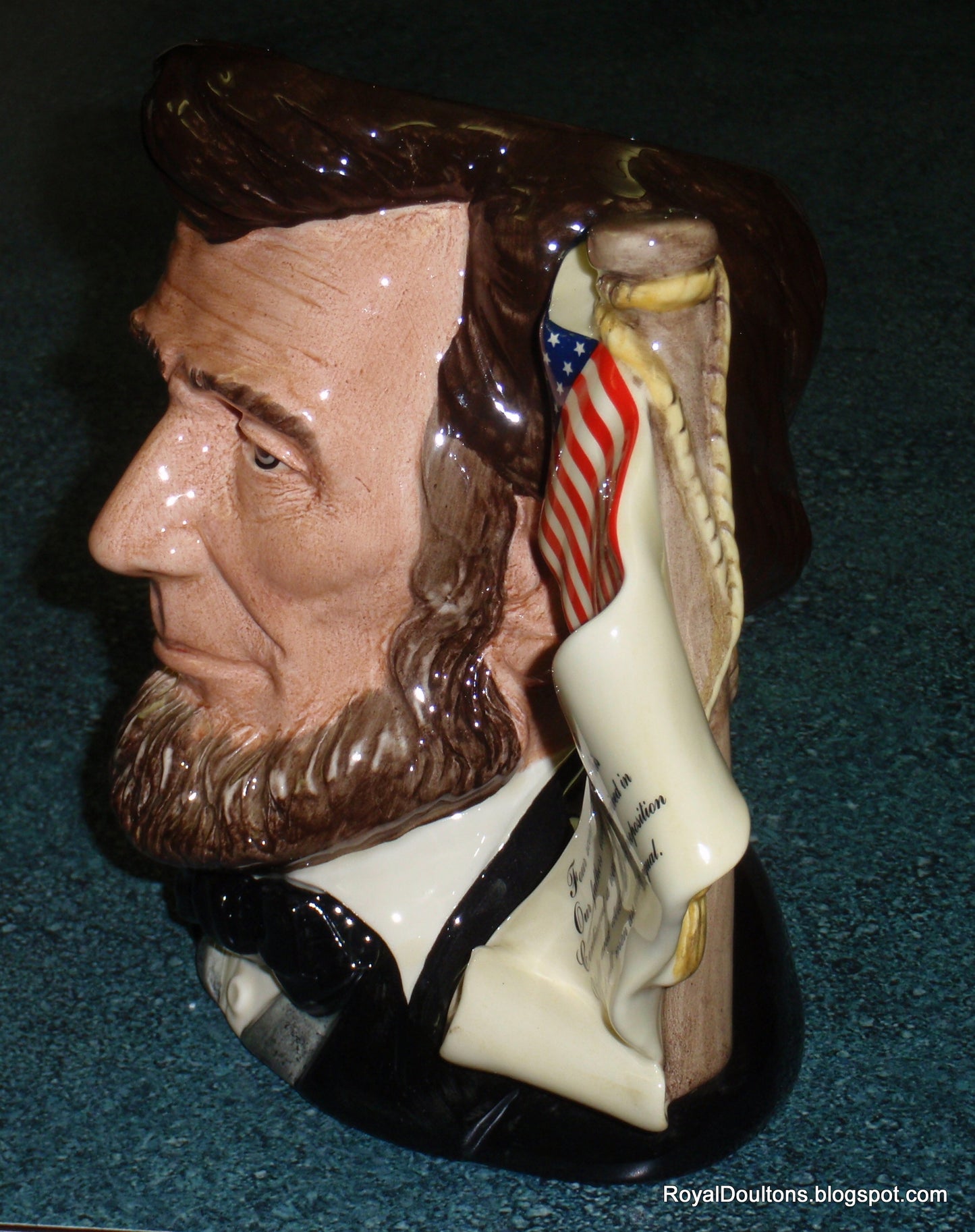 President Abraham Lincoln Royal Doulton Character Toby Jug D6936 LIMITED EDITION!