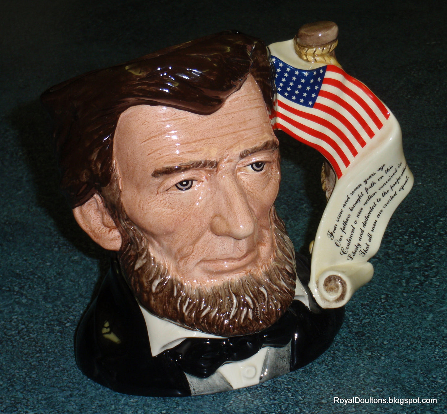 President Abraham Lincoln Royal Doulton Character Toby Jug D6936 LIMITED EDITION!