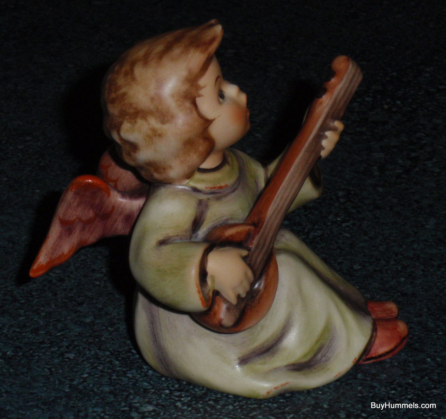 "Sounds Of The Mandolin" Goebel Hummel Christmas Angel Figurine #438