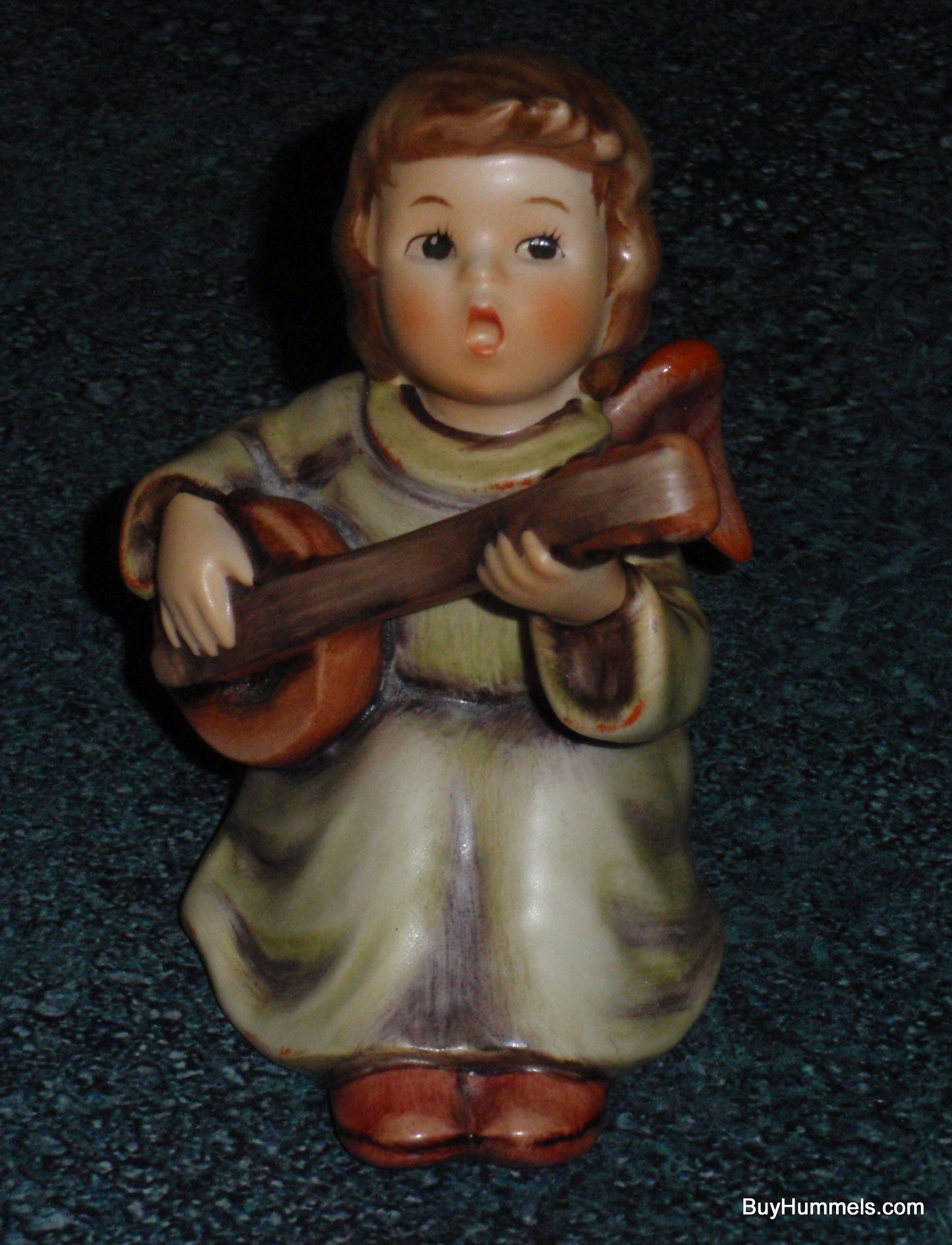 "Sounds Of The Mandolin" Goebel Hummel Christmas Angel Figurine #438